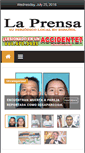 Mobile Screenshot of laprensapopular.com
